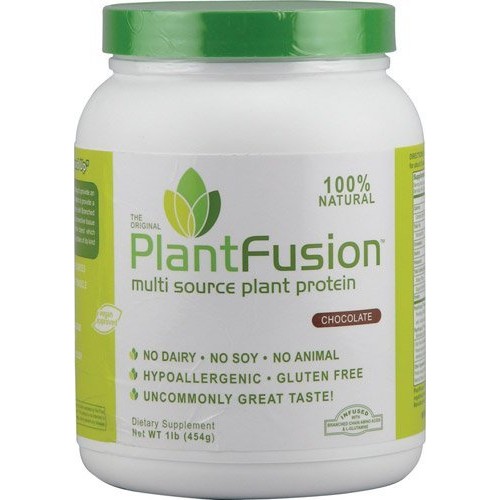 PlantFusion Plant Protein Chocolate 1 lb, Multi Source Plant Protein